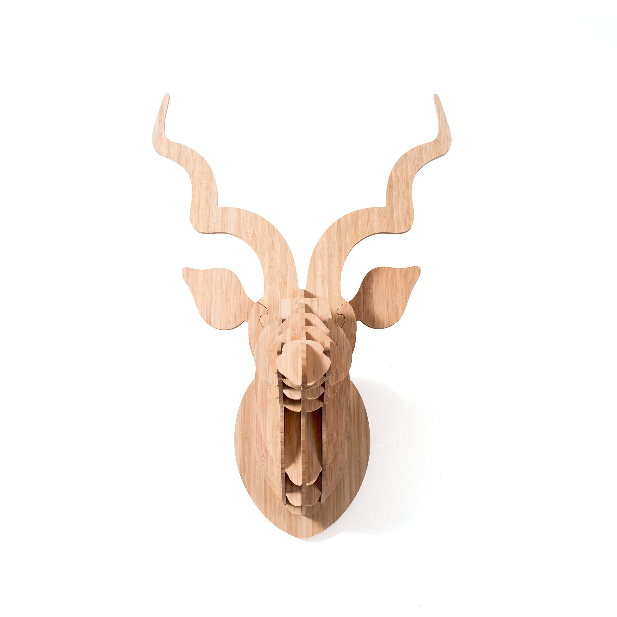 Head On Design Bamboo kudu head