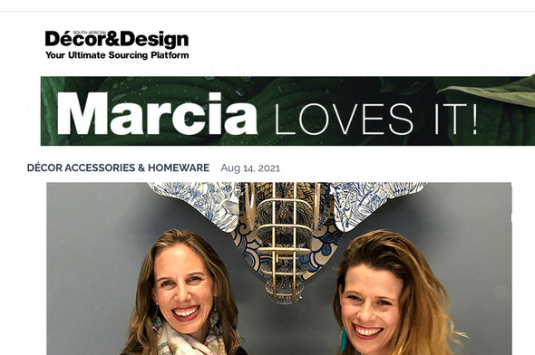 Marcia Loves it - SA Decor and Design Feature - Aug 2021