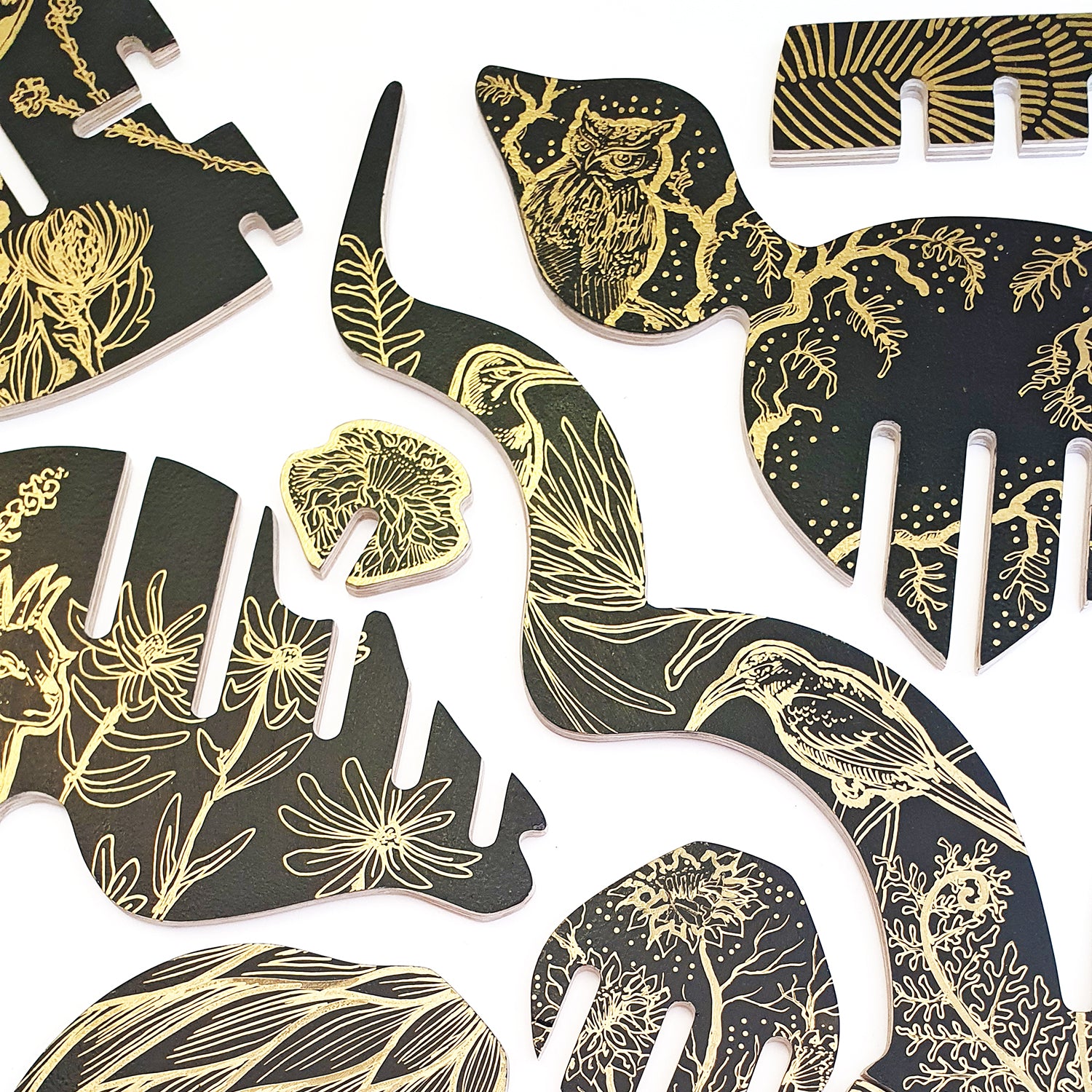 Hand Illustrated 'Fynbos Bounty' Kudu head