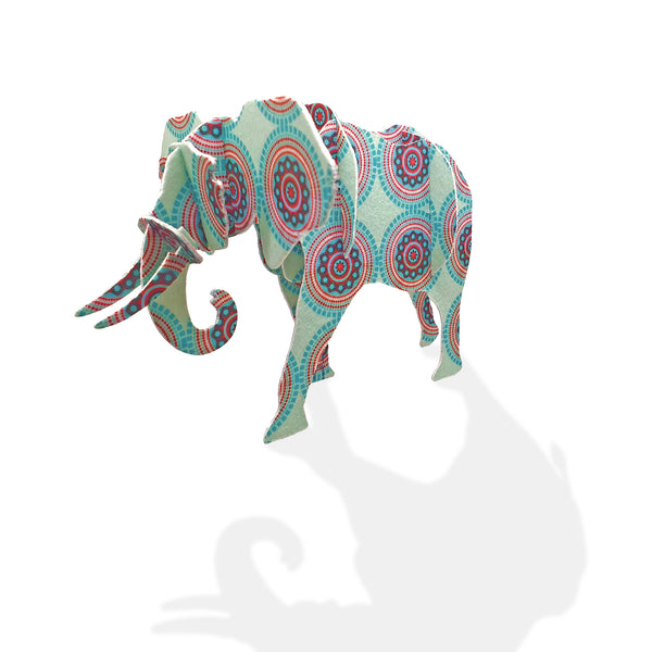 Elephant Sculpture - with Kids Print