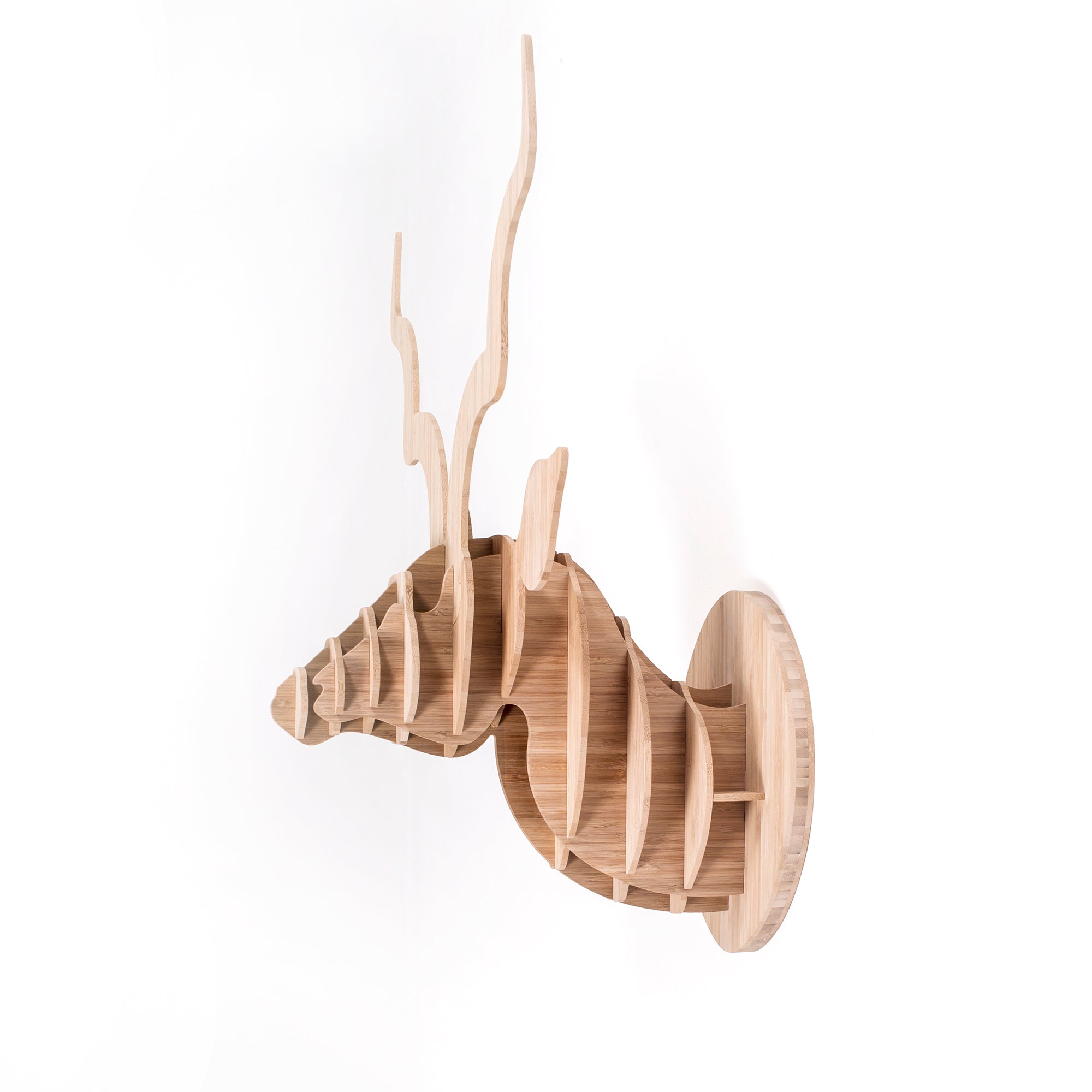 Head On Design Bamboo kudu head