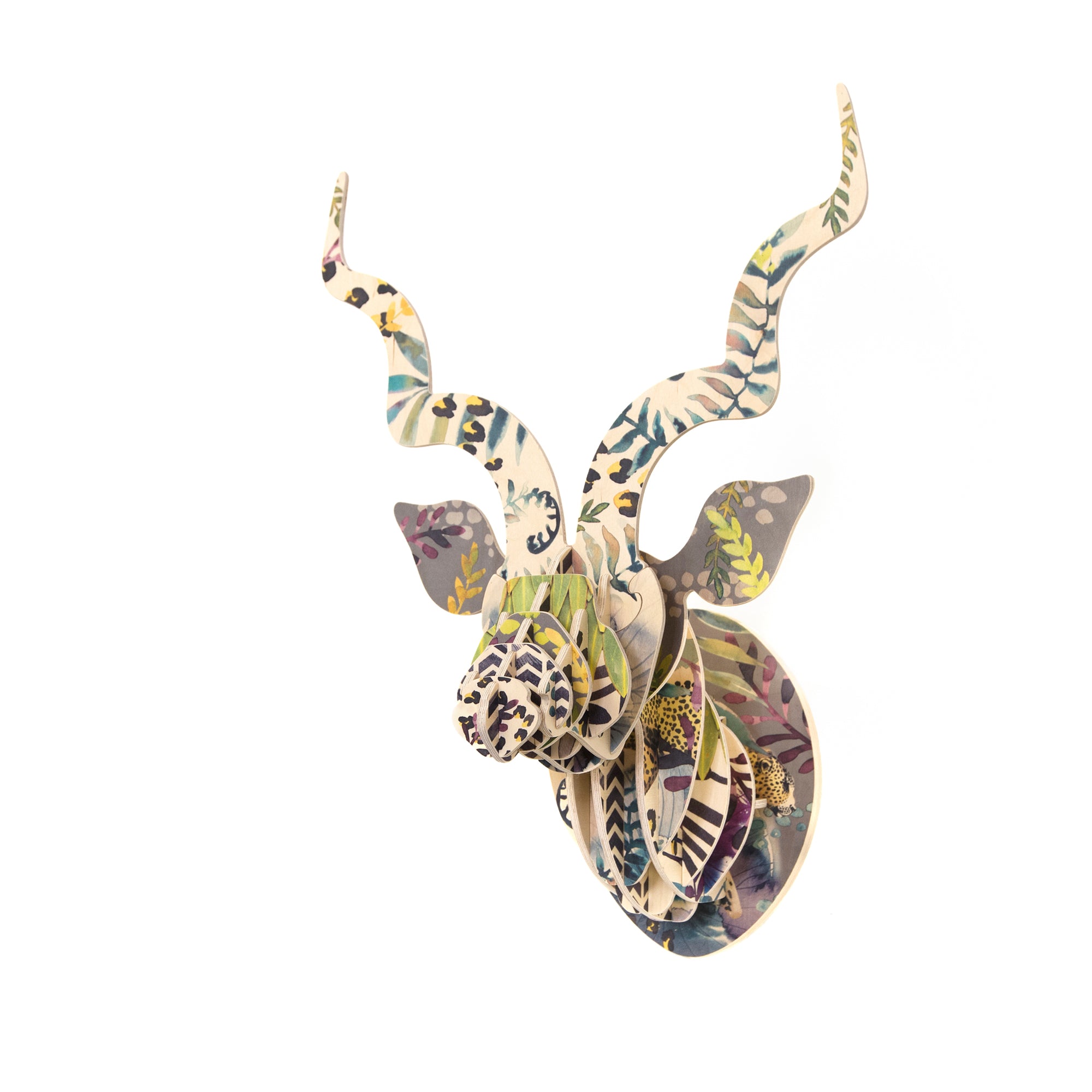 KUDU with Artist Print - Cape Leopard, Head On Design, Sharon Boonzaier