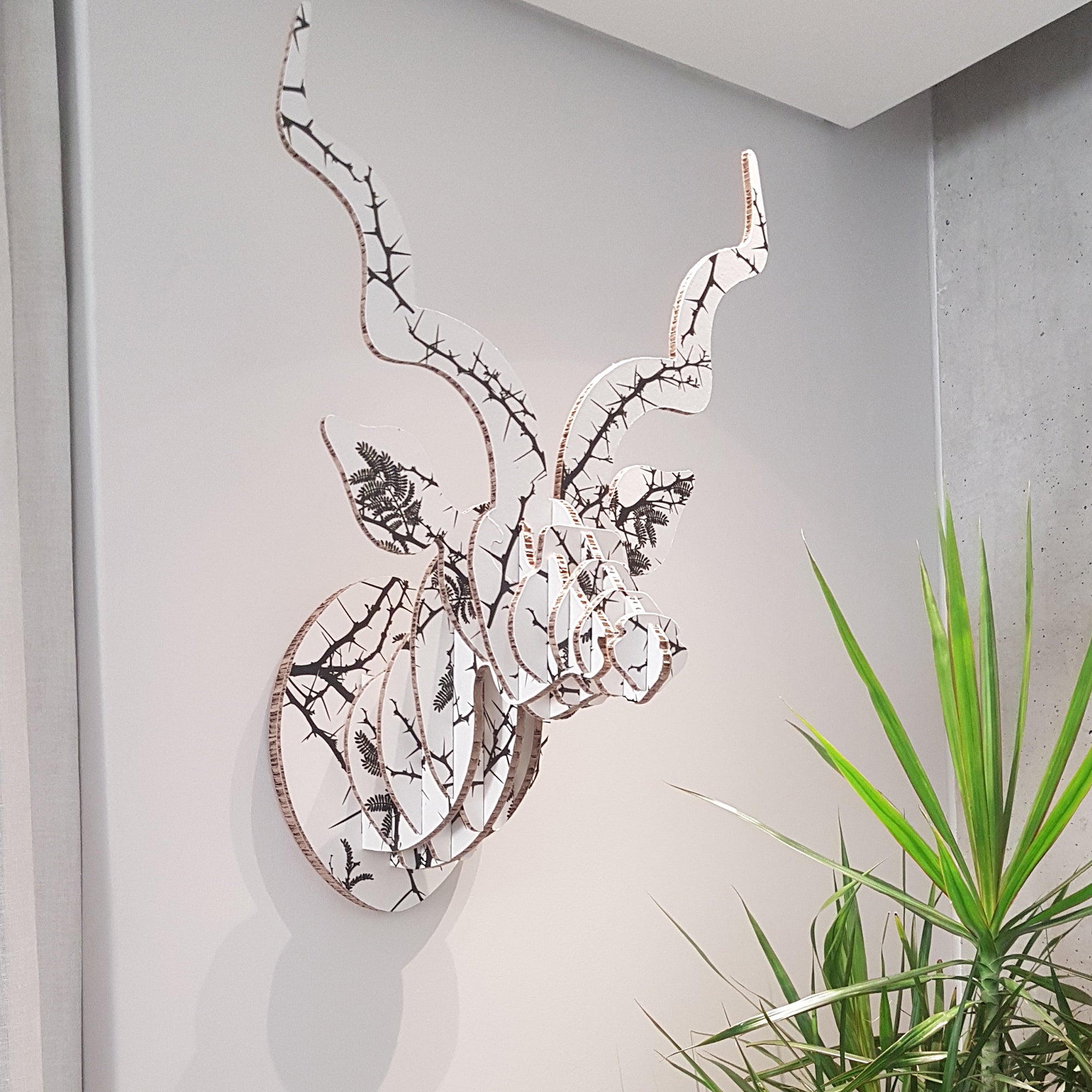 Kudu with Thorn print on Xanita Board