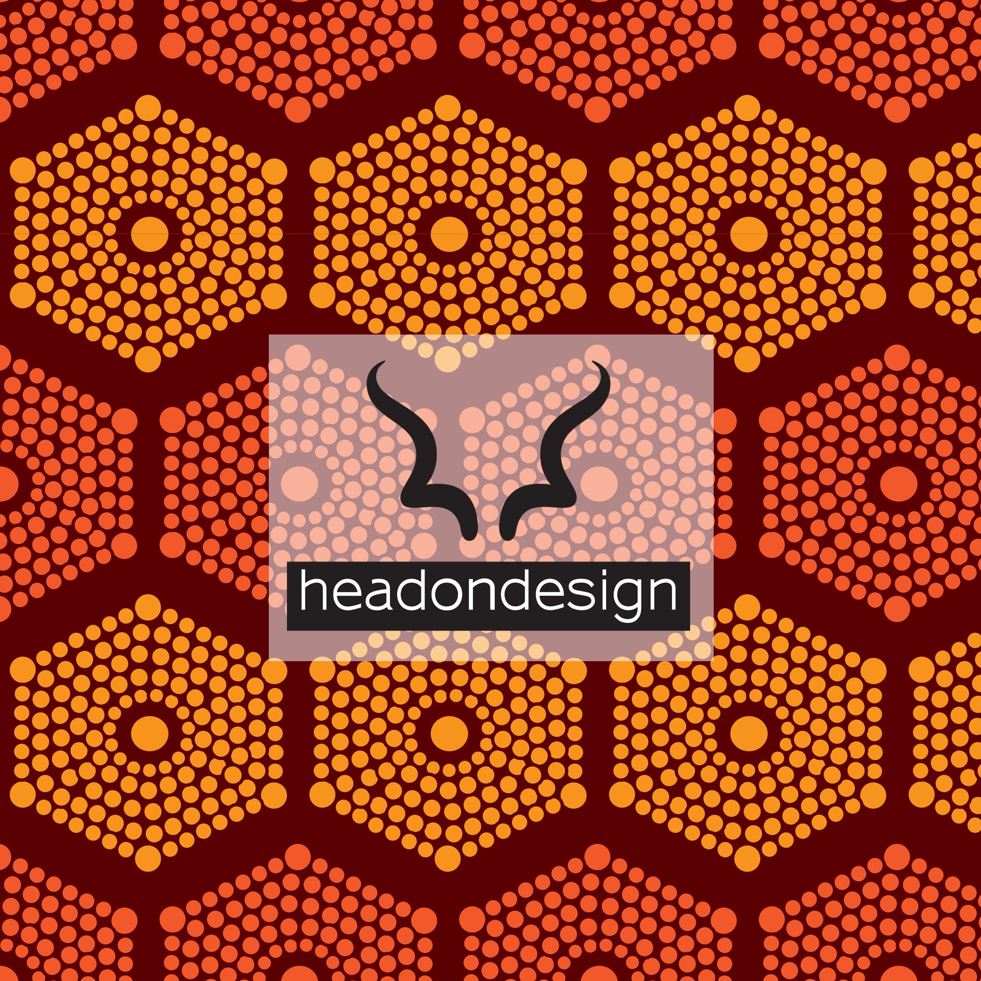 Shweshwe DIY kudu head from Head On Design
