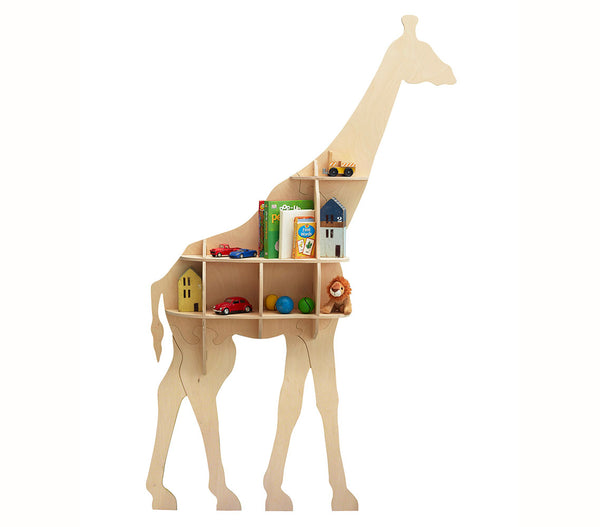 Giraffe Bookshelf in Birch Ply